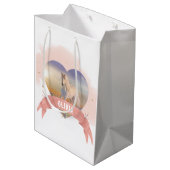 パーソナライズされた馬 ミディアムペーパーバッグ (裏面アングル)