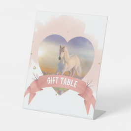 パーソナライズされた馬 台座サイン