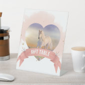 パーソナライズされた馬 台座サイン (インサイチュ)