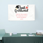 パーソナライズされた高校卒業 横断幕 (トレードショー)