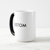 パーソナライズされた魔法カスタムマグテンプレート モーフィングマグカップ (正面左)