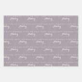 パーソナライズされた魚座ラッピング紙シート ラッピングペーパーシート (正面3)