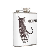 パーソナライズされた魚釣りルアー·ファザーズ·デイ フラスク (右)