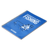 パーソナライズされた魚釣り ノートブック (左側)