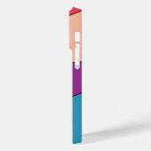 パーソナライズされた鮮やか理 Case-Mate iPhoneケース (裏面 / 左)