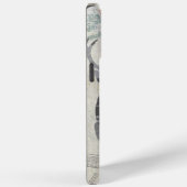 パーソナライズされた鹿抽象芸術素朴フローラ幾何学模様 Case-Mate iPhoneケース (裏面 / 右)