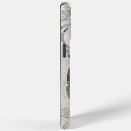 パーソナライズされた鹿抽象芸術素朴フローラ幾何学模様 Case-Mate iPhoneケース (裏面 / 右)