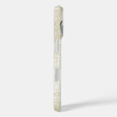 パーソナライズされた鹿抽象芸術素朴フローラ幾何学模様 Case-Mate iPhoneケース (裏面 / 右)