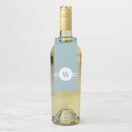 パーソナライズされた1グラム丸ストライプ枠，フローラ ボトルネックタグ