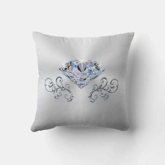 パーソナライズされた10周年記念結婚贈り クッション (裏面)