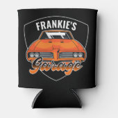 パーソナライズされた1969年ラムエア400マッスルカガレージ 缶クーラー (正面)