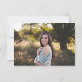 パーソナライズされた2生葬のお祝い (裏面)