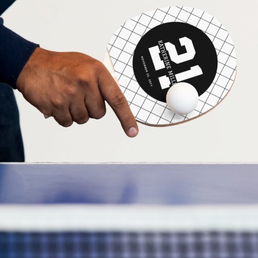 パーソナライズされた21歳モダン日エレガント 卓球ラケット (インサイチュ)