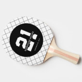 パーソナライズされた21歳モダン日エレガント 卓球ラケット (横)