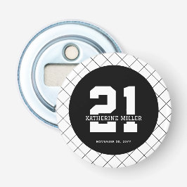 パーソナライズされた21歳モダン日エレガント 栓抜き