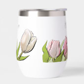 パーソナライズされた3チューリップ (左面)