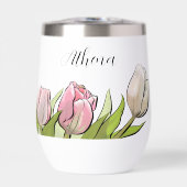 パーソナライズされた3チューリップ (正面)