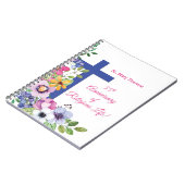 パーソナライズされた55周年修道院宗教生活 ノートブック (左側)