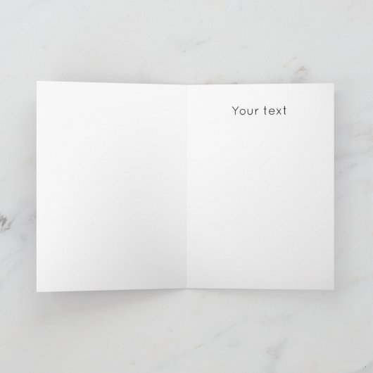 パーソナライズされた6フォトカスタムコラージュ母の日 カード (内部)