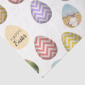 パーソナライズされた6フォトパステルイースター卵パターン 薄葉紙 (詳細)