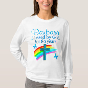 パーソナライズされた80賛美年の衣装 Tシャツ