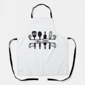 パーソナライズされた エプロン (正面)