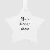 パーソナライズされた オーナメント (正面)