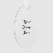 パーソナライズされた オーナメント (正面)