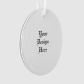 パーソナライズされた オーナメント (正面)