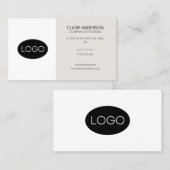 パーソナライズされた、カスタムロゴ名刺 名刺 (正面/裏面)