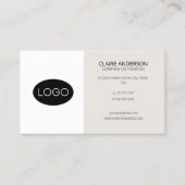 パーソナライズされた、カスタムロゴ名刺 名刺 (正面)