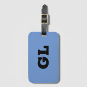 パーソナライズされた/カスタム ラゲッジタグ (正面縦)
