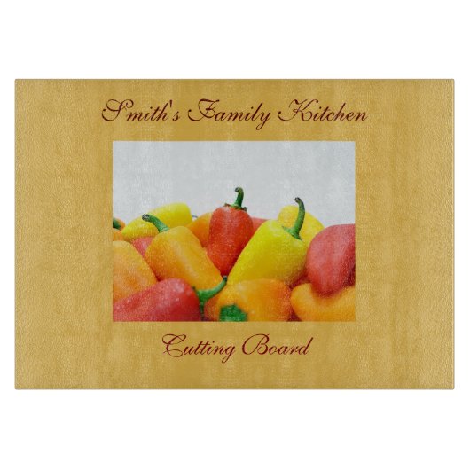 パーソナライズされた カッティングボード (正面)