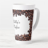 パーソナライズされた カフェラテマグ (右アングル)