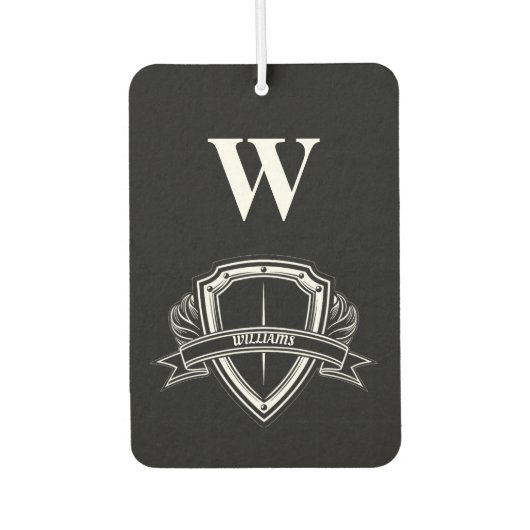 パーソナライズされた カーエアーフレッシュナー (正面)