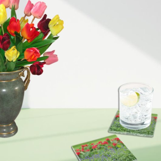 パーソナライズされた ガラスコースター