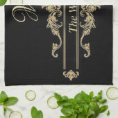 パーソナライズされた キッチンタオル (折り畳み)