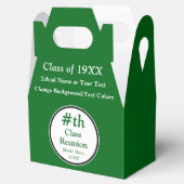 パーソナライズされた,クラス懇親会抱き枕アイディア,緑 フェイバーボックス (オープン)