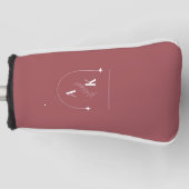 パーソナライズされた&ゴスタイリッシュルフクラブ ゴルフヘッドカバー (正面)