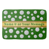 パーソナライズされた，ゴルフをテーマにした浴室，ゴルフ バスマット (正面)