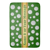 パーソナライズされた，ゴルフをテーマにした浴室，ゴルフ バスマット (正面縦)