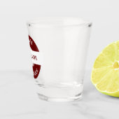 パーソナライズされた ショットグラス (右)