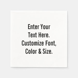 パーソナライズされた スタンダードカクテルナプキン