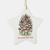 パーソナライズされた セラミックオーナメント (右)