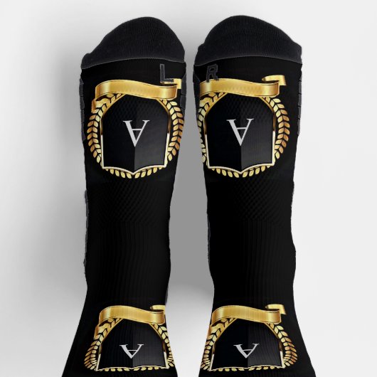 パーソナライズされた ソックス (上部)