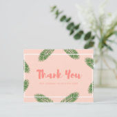 パーソナライズされた – トロピカル ポストカード (スタンド正面)