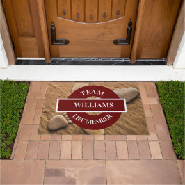 パーソナライズされた ドアマット