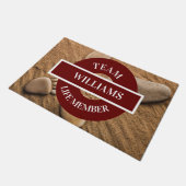 パーソナライズされた ドアマット (アングル)