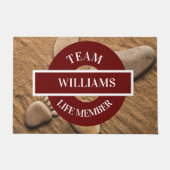 パーソナライズされた ドアマット (正面)