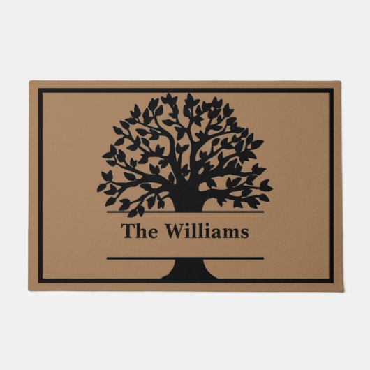 パーソナライズされた ドアマット (正面)